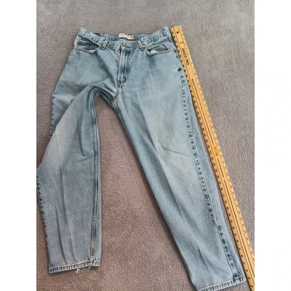Levi's‎ 560 Comfort Fit Jeans Men 36x34 Light Wash Vintage Baggy Denim Baggy Y2K